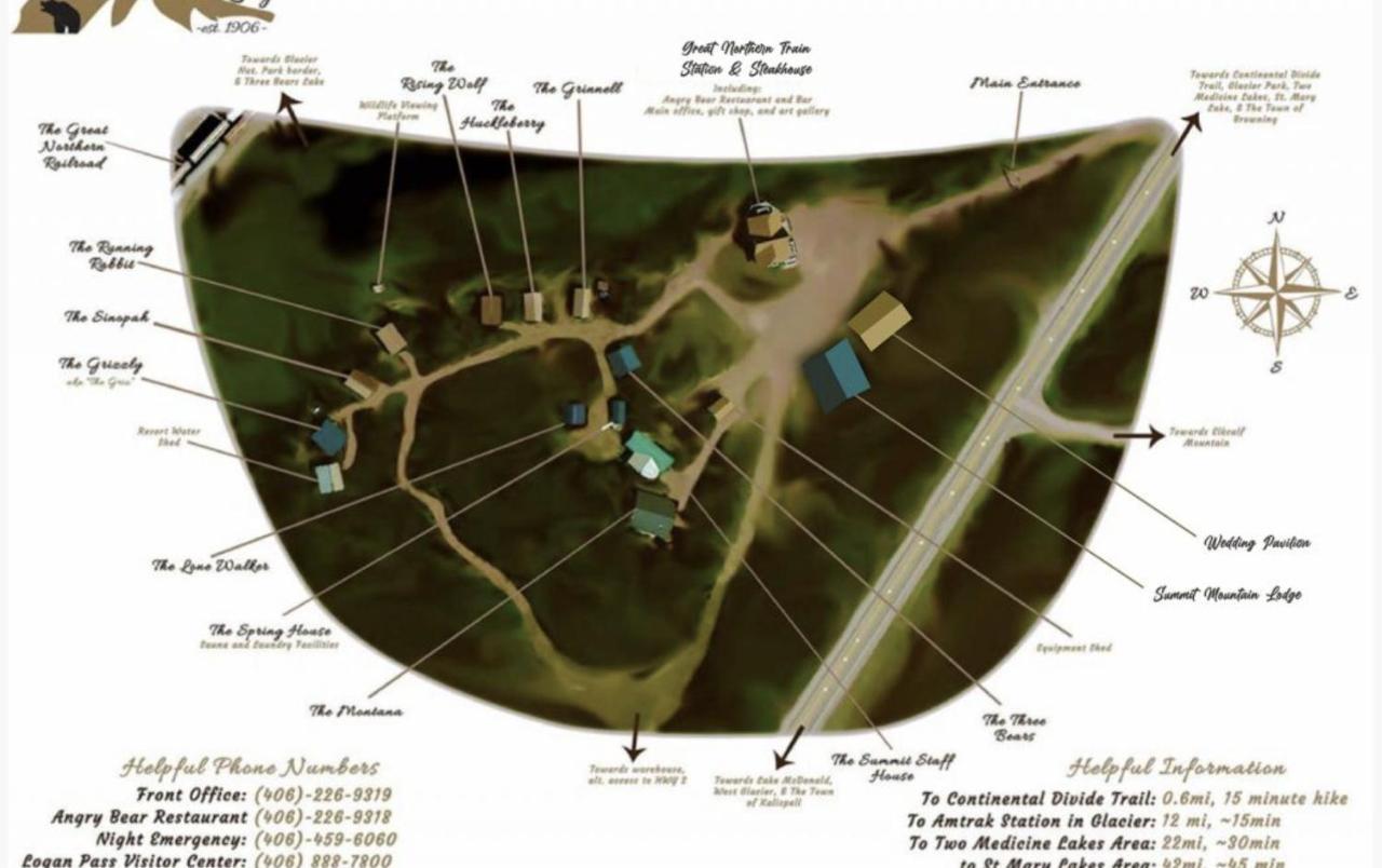 Summit Mountain Lodge And Steakhouse East Glacier Park Village Ngoại thất bức ảnh